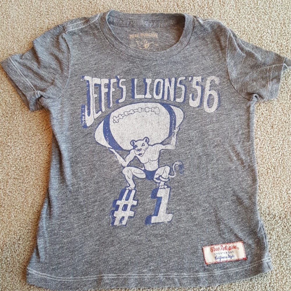 Authentic True Religion t shirt for boys.
